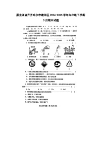 黑龙江省齐齐哈尔市建华区2024-2025学年九年级下学期5月期中化学试卷（扫描版）