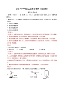 2025年中考第三次模拟考试：化学（河北卷）（解析版）