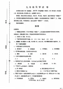 2025年天津市河西区九年级二模化学试题（中考模拟）