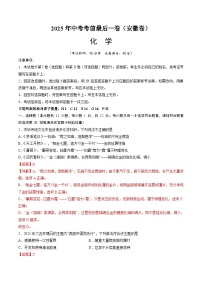 2025年中考考前押题最后一卷：化学（安徽卷）（解析版）