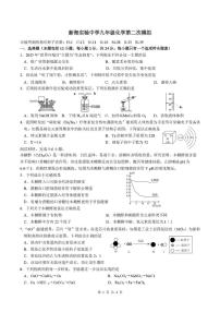 2025年江苏省连云港市新海实验中中考二模化学试卷（中考模拟）