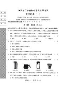 2025年辽宁省中考模拟化学试卷（中考模拟）