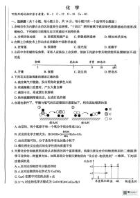 2025年内蒙古自治区赤峰市翁牛特旗中考三模化学试题（中考模拟）