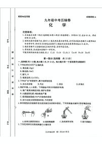 2025年陕西省咸阳市永寿县豆家中学中考第六次模拟考试化学试题（中考模拟）