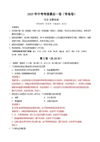 2025年中考考前押题最后一卷：化学（青岛卷）（解析版）