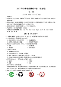 2025年中考考前押题最后一卷：化学（青岛卷）（考试版）