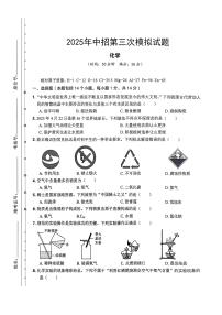 2025年河南省驻马店市新蔡县今是中学、一中、二中中考三模化学试题（中考模拟）