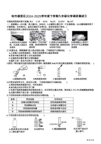 2025年哈尔滨市道里区中考三模化学试卷及答案