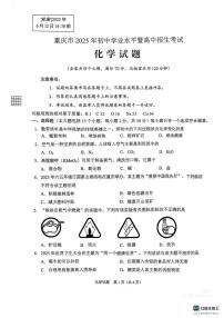 2025年重庆市中考化学真题试卷(含答案)