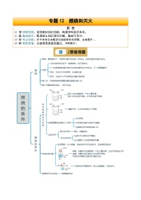 专题12 燃烧和灭火-2025年中考化学二轮复习试题及讲义（含答案）