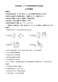 2025年安徽省合肥市第三十八中学教育集团中考模拟考试化学最后一卷（中考模拟）