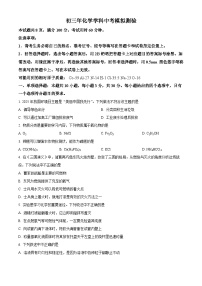 2025年福建省厦门市外国语学校中考三模化学试卷（中考模拟）