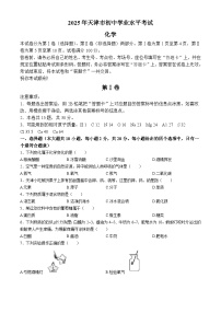 2025年天津市中考化学真题含答案