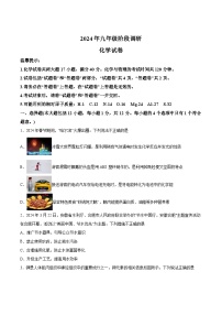 【9化二模】2024年安徽省合肥市第四十五中学中考二模化学试题卷