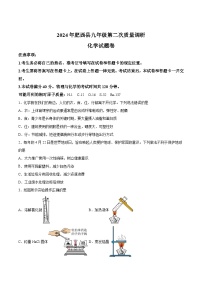 【9化二模】2024年安徽省合肥市肥西县中考二模化学试题