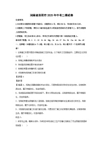河南省洛阳市2025年中考二模化学试卷（解析版）