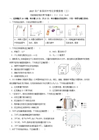 广东省深圳市2025届中考 化学模拟试卷（三）