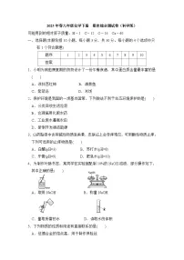 2025年春九年级化学下册 期末综合测试卷（科学版）