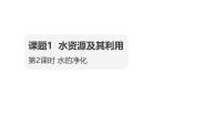 人教版（2024）九年级上册（2024）水资源及其利用课前预习ppt课件
