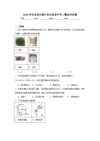 2025年河北省石家庄市正定县中考三模化学试卷（附答案解析）