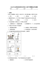 2025年吉林省松原市长岭县三校中考模拟化学试题（附答案解析）