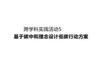 人教版（2024）九年级上册（2024）基于碳中和理念设计低碳行动方案备课课件ppt