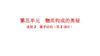 九年级上册（2024）原子结构说课课件ppt