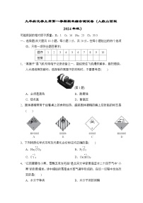 九年级化学上册第一学期期末综合测试卷（人教山西版 2024年秋）
