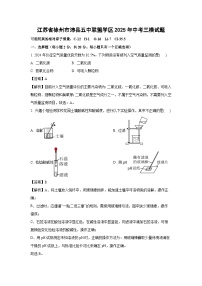 江苏省徐州市沛县五中联盟学区2025年中考三模化学试卷（解析版）