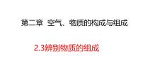 初中辨别物质的组成示范课课件ppt