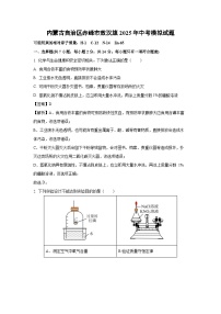 内蒙古自治区赤峰市敖汉旗2025年中考模拟化学试卷（解析版）