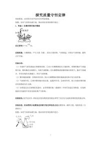 中考化学必考实验专练(06 探究质量守恒定律