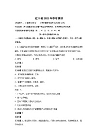 辽宁省2025年中考模拟化学试卷（解析版）