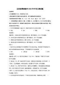 江西省景德镇市2025年中考三模化学试卷（解析版）