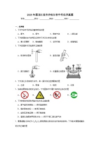 2025年黑龙江省齐齐哈尔市中考化学真题（附答案解析）