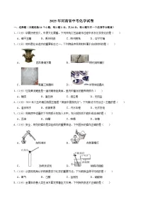 2025年河南省中考化学试卷及答案