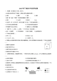 2025年广东省中考化学试卷（含解析）