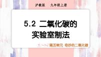 沪教版（2024）九年级上册（2024）二氧化碳的实验室制法图片ppt课件