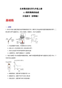 初中化学北京课改版（2024）九年级上册（2024）探究物质的组成优秀课时训练