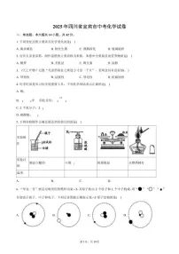 2025年四川省宜宾市中考化学试卷（含答案）