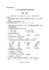 2025年云南省初中学业水平考试化学试题卷（无答案）