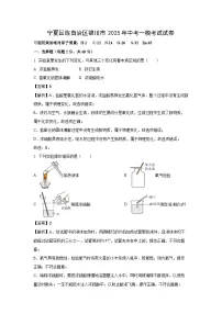 宁夏回族自治区银川市2025年中考一模考试化学试题（解析版）