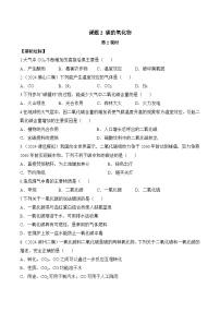 初中化学人教版（2024）九年级上册（2024）碳的氧化物第2课时同步训练题