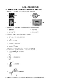 广东省珠海市香洲区2025年九年级上学期月考化学试题附答案