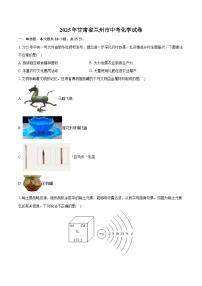 2025年甘肃省兰州市中考化学试卷（含详细答案解析）