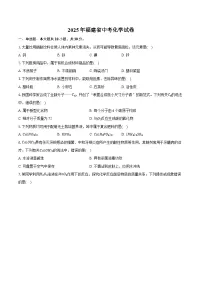 2025年福建省中考化学试卷（含详细答案解析）