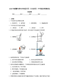 2025年新疆乌鲁木齐市经开区（头屯河区）中考适应性测试化学试卷（无答案）
