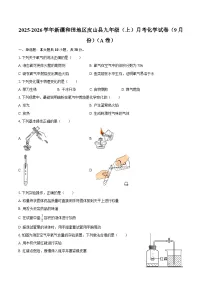 2025-2026学年新疆和田地区皮山县九年级（上）月考化学试卷（9月份）（A卷）-自定义类型