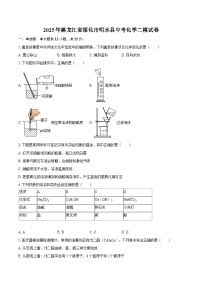 2025年黑龙江省绥化市明水县中考化学二模试卷-自定义类型