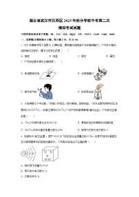 湖北省武汉市汉阳区2025年部分学校中考第二次模拟考试化学试卷（学生版）